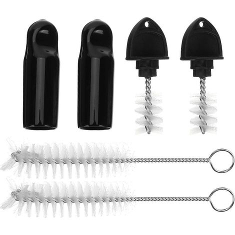 kit de bouchons pour robinet à bière pression, brosses et couvercles pour robinet à bière-10x1CM-Black (1/3)