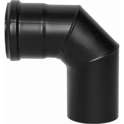 CURVA A 90° SMALTATO PELLET Diam. 80