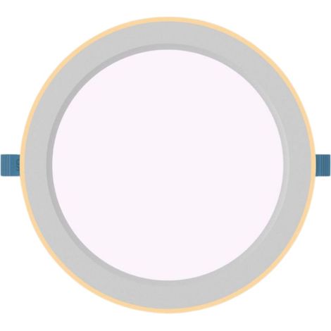 Faretto LED Incasso Pannello Rotondo 16W Alette Molla Soffitto Luce Calda HC (1/5)