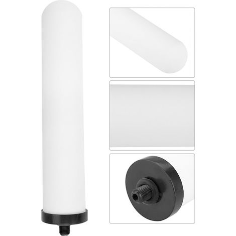 Cartouche de Filtre à Eau en Céramique Lavable au Charbon Actif 10 Pouces - Remplacement Purificateur