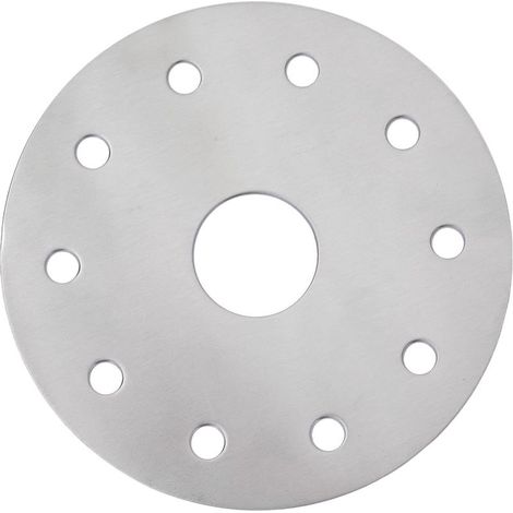 Plaque de diffuseur, diffuseur chaleur gaz plaque conductrice de chaleur, disque convertisseur de table cuisson à induction en acier inoxydable pour cuisinière à gaz table de cuisson en verre(12.3CM) (1/5)