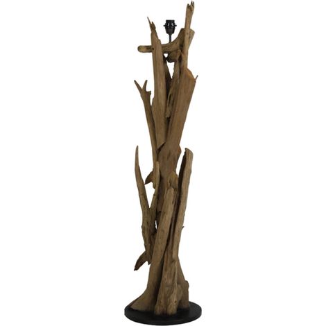 Light & Living - stehlampe - Vidin - braun - holz - einzelne (1/4)