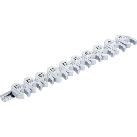 Llaves y dados BGS Technic 1756 acabado cromo 10 piezas (1/4)