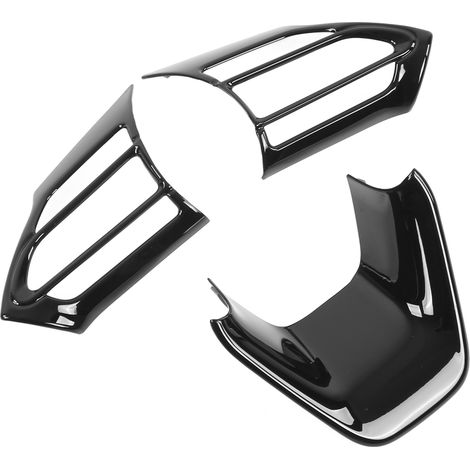 Ersatz-Lenkradknopfaufkleber für Yaris Cross 2016–2021, schwarz (1/5)