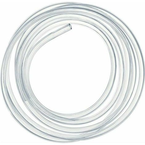 Tuyau souple transparent 2m PVC Diamètre intérieur 16mm Diamètre extérieur 20mm Résistant aux hautes températures Pour eau potable et essence (1/5)