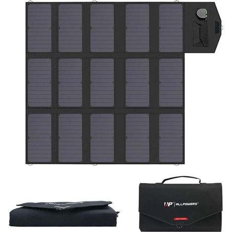 Monocrystalline solar panel 100 W Portable Solar Charger Allpowers