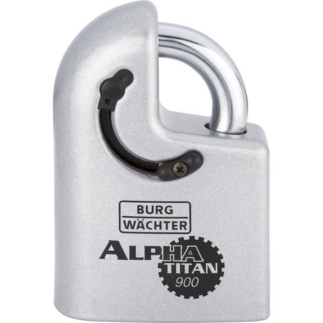 ► Burg Wächter Vorhangschloss 900 Alpha Titan für höchste Ansprüche