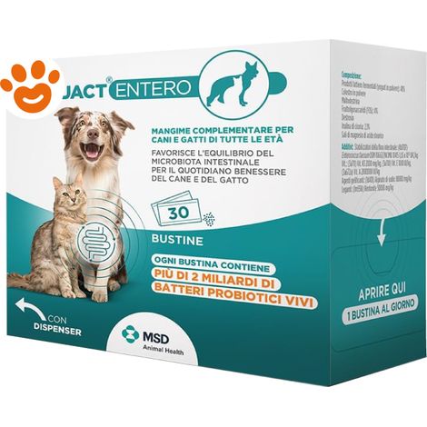 MSD Youact Dog & Cat Entero - Confezione 30 Pezzi -