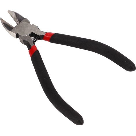 Pince coupante pour câbles, haute dureté, résistance stable, anticorrosion, pince diagonale à bec court (1/5)