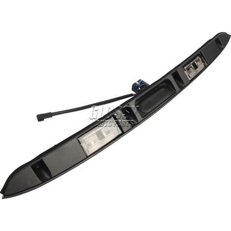 Manija del portón trasero, plástico negro sin imprimación, compatible con la serie E46, se adapta a los modelos 316i, 320i, 323i, 325i, 328i y 330i, números de pieza originales 51137171699/51137170966 (1/5)