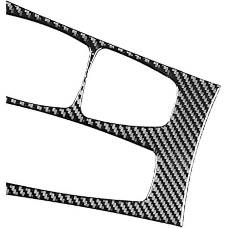 Garniture intérieure de panneau de levier de vitesse en fibre de carbone pour BMW X5 E70 X6 E71 2008-2013 (1/3)