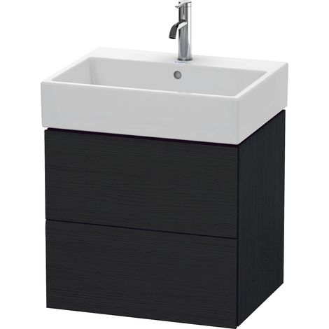 Duravit L-Cube Waschtischunterbau wandhängend, 2 Schubkästen,