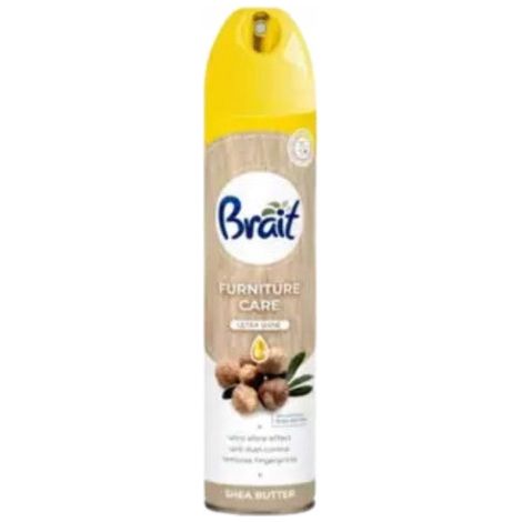 Spray limpiador para muebles Brait Furniture Care con manteca de karité, 300 ml (1/3)