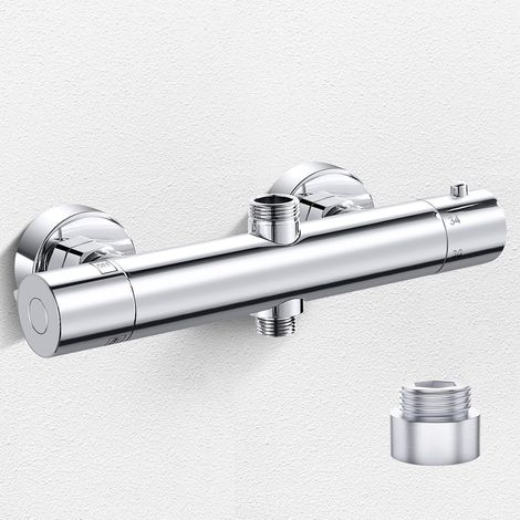 Mitigeur Douche Thermostatique 2 Sorties Robinet Douche Mitigeur Thermostatique Pour Douche (1/5)