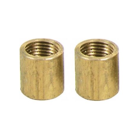 2 TIBELEC-Armaturen, Messing CENTRALE BRICO