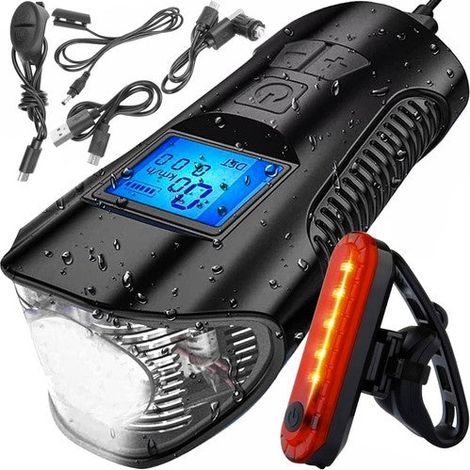 LED-Fahrradlicht mit Zähler 23680 (1/5)
