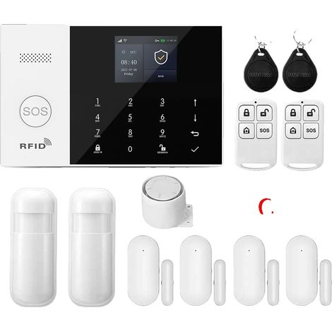 Sistema di allarme, connettività wireless, compatibilità con la domotica, C-2G-UE (1/2)
