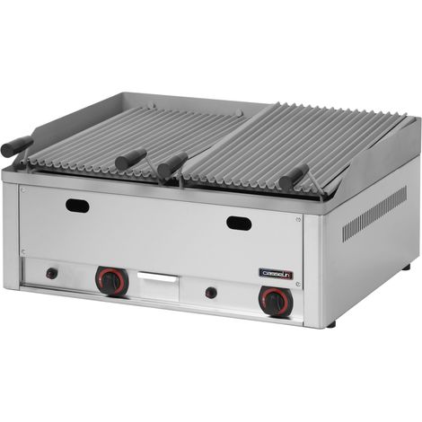 Grill à Pierre De Lave Double - Casselin