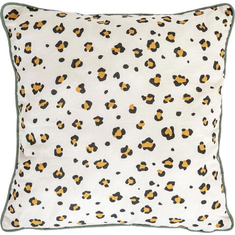 Coussin Déco Enfant "Léopard" 40x40cm Multicolore (1/2)