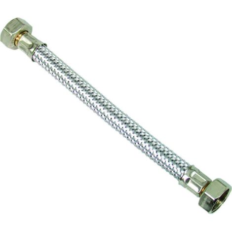 Flessibile Inox F1/2 - F1/2 - F 1/2" F 1/2" cm.50 - 10 pz