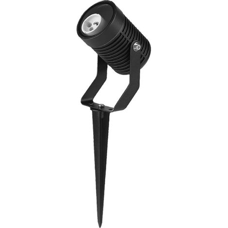 Spot sur Piquet LED Extérieur Pour Ampoule LED GU10 IP65 Noir V-TAC VT-44005 (1/4)