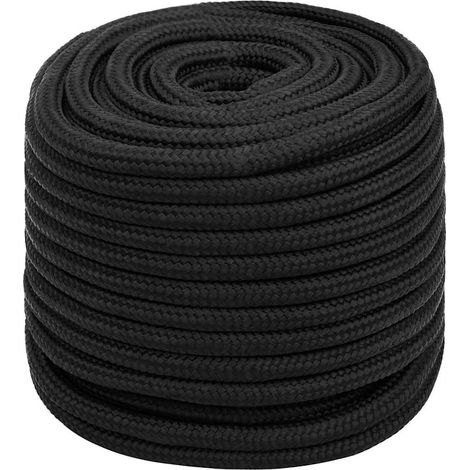 Corda  Fune per barca Completamente Nera 18 mm 100 m in Polipropilene (1/5)