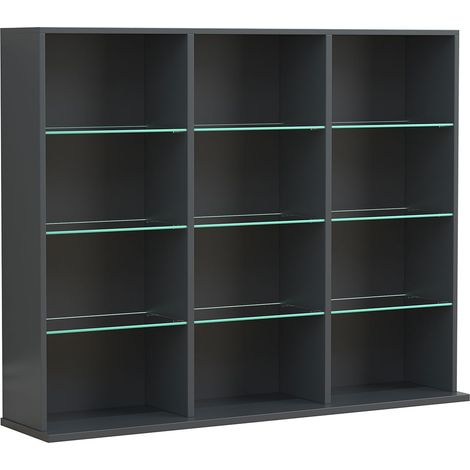 Étagère debout en bois Bibliothèque Étagère ZilasL 82x102x23 - VCM (1/5)