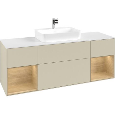 Villeroy & Boch F451PCHJ Meuble-sous-lave-mains Finion F45 (1/3)