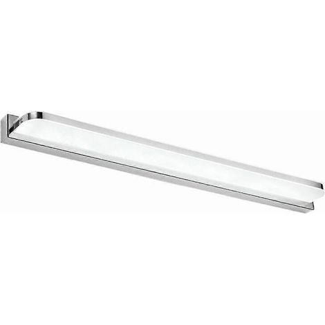 Applique murale de salle de bain, éclairage LED blanc froid 7 W 42 cm pour miroir, étanche IP44, 6000 K, 600 lm, en acrylique, style moderne. (1/5)