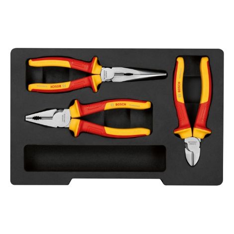 BOSCH 1600A02NG0 Set de alicates aislados VDE (3 uds.) (1/3)
