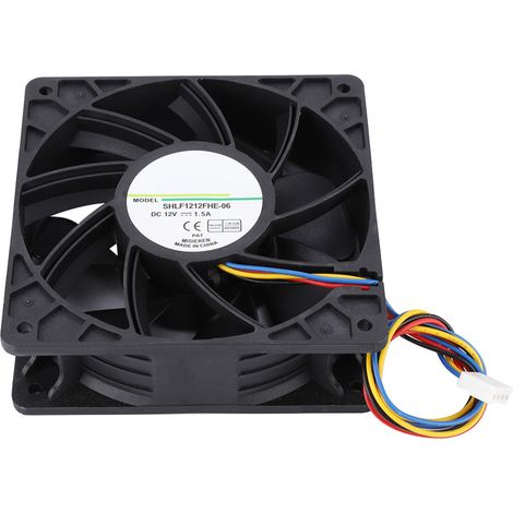 Ventilateur de Refroidissement 12CM 12V DC 1.5A PWM 4 Broches avec Contrôle de Vitesse et Température (1/5)
