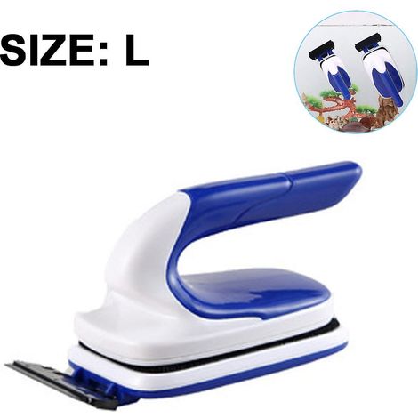 Ce nettoyeur d'aquarium est doté d'une fonction flottante, d'un aimant anti-algues et d'une brosse de nettoyage qui ne raye pas le verre, garantissant ainsi un nettoyage sûr et complet de votre aquari (1/5)