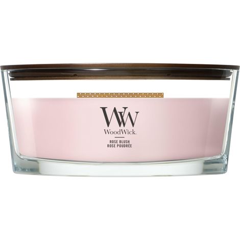 Bougie parfumée  Bougie Ellipse  Rose poudrée  Cadeaux pour femmes (1/5)