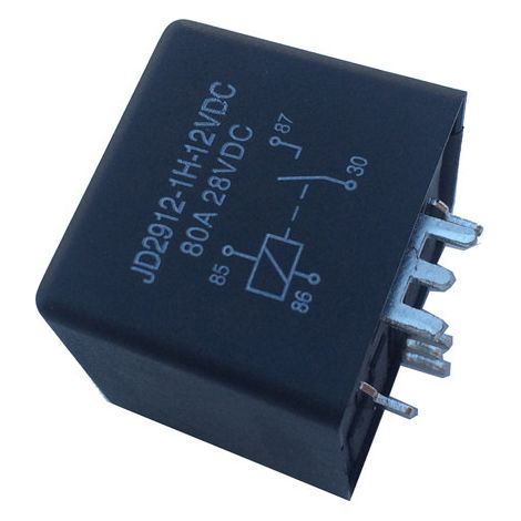 JD2912 80A 12VDC 4-Pin Lötbares, normalerweise offenes Leiterplatten-Kfz-Relais (Sonstige) (1/4)