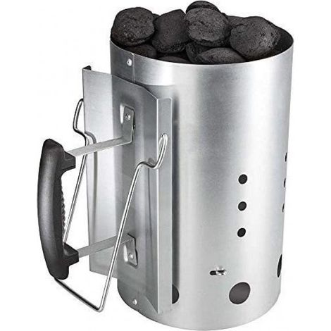 ACCENDI CARBONE IN ACCIAIO ZINCATO  m.17x27,5h. BARBECUE CAMINO FER 455121