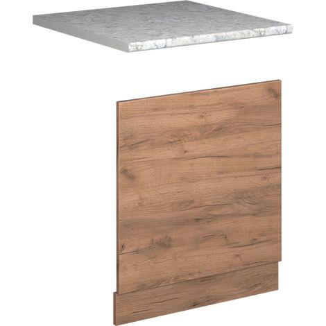 Pannello frontale Fame-Line, Rovere dorato, 60 cm , PL Marmo, Vicco