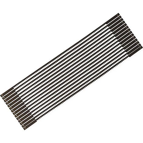 Faithfull Coping Saw Blades for Wood - Pack of 10 Packs (100 Blades) 14 TPI (1/2)