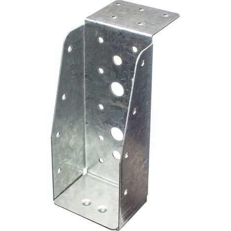 Sabot aile intérieure avec lèvre galvanisé pour poutres de 7 x 17 cm - Par pièce (1/3)