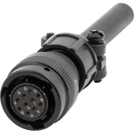 Amphenol 62IN 16A 12 10S/6A Rundstecker Buchse, gerade Gesamtpolzahl: 10 Serie (Rundsteckverbinder):