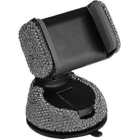 Support de téléphone rotatif, support de téléphone en forme de diamant, base pour tableau de bord de voiture (1/5)