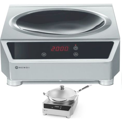 Piano cottura a induzione Profi Line 3500W Wok a induzione - Hendi 239766 (1/5)