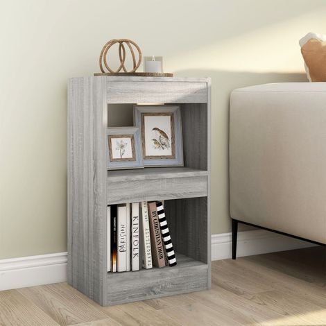 vidaXL Libreria/Divisorio Grigio Sonoma 40x30x72 cm (1/5)