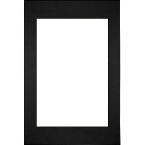 yd. - Cadre photo  - Noir - Carton 630 g/m2 - (1/4)