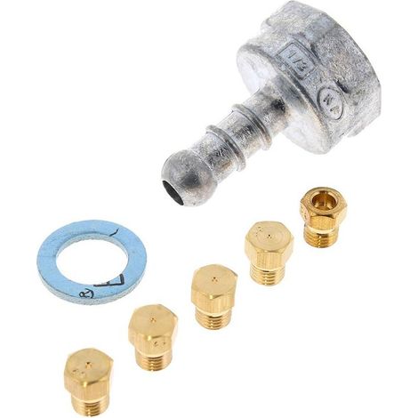 Jeu d'Injecteurs, gicleurs gaz butane/propane d'origine (C00299209) Four, cuisinière INDESIT (1/2)