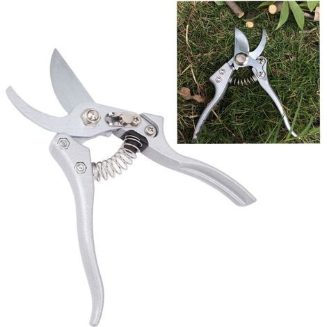 Sécateur SK5 Ciseaux de jardin à main en acier inoxydable Sécateur pour tailler les branches Roses Raisins,DUBUNS