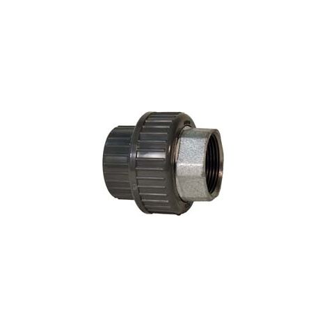 GF Übergangsverschraubung PVC-U/TG d 20x1/2" IG, Dichtung EPDM (1/2)