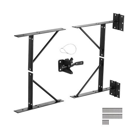 Support d'angle de portail anti-affaissement en fer (1/5)