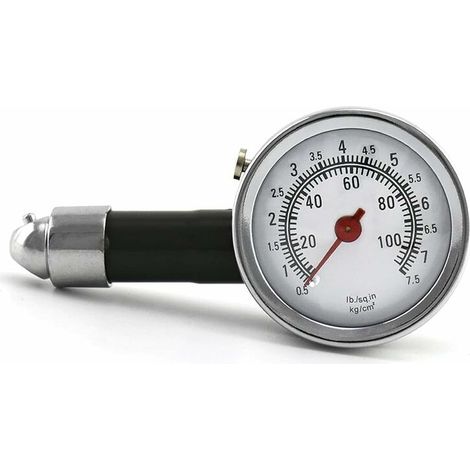 Manomètre numérique de pression des pneus, 0-100 psi, pour voiture, vélo et moto (1/5)