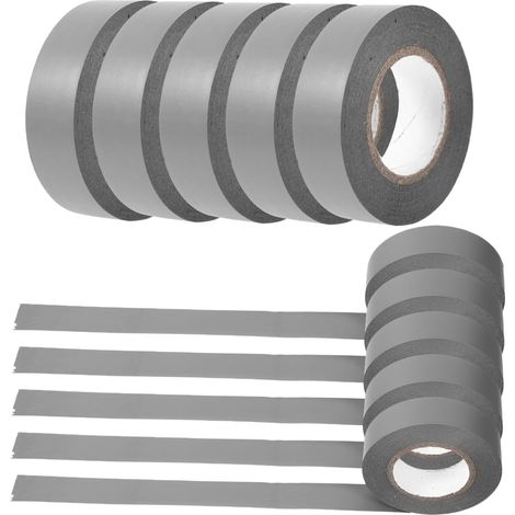 10 rouleaux de ruban isolant coloré et pour usage extérieur, résistant (1/5)