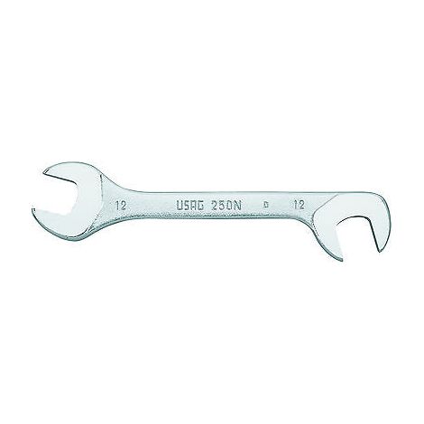 CHIAVE CHIAVI FISSA FISSE A FORCHETTA DOPPIA INCLINATE A 15° E 75° USAG 250 N - 3,2 x 3,2